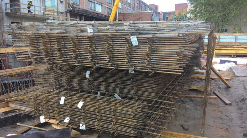 Правильное хранение арматуры на строительной площадке