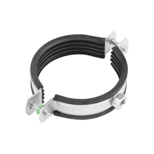 Хомут трубный сталь оц с резин прокладк 1" (Дн 32-35) ±2мм М8 в/к винт-шуруп, дюбель BILTI арт.1219627