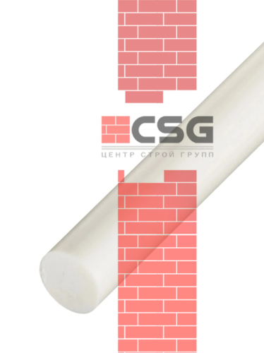 Полипропилен стержень Ф 30 мм PP (~1000 мм, ~0,8 кг) экстр. Китай