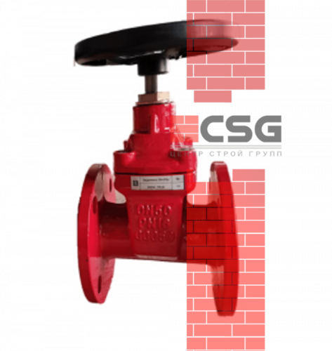 Задвижка чугунная тип МЗВГ 30ч39р Ду50 Ру16  150C открытая гайка Китай, DN 50