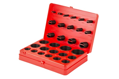 Набор колец уплот. резин. Дюйм. (№5A) 382 шт