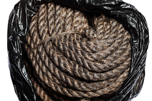 Каболка водопроводная ф 18 мм, пакет+сетка 20 кг