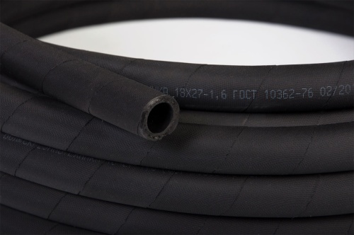 Рукав с нит.усил. 18х27 мм (16 атм) ГОСТ 10362-2017