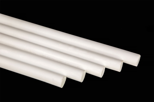 Фторопласт стержень Ф 15 мм (~400 мм) пресс.