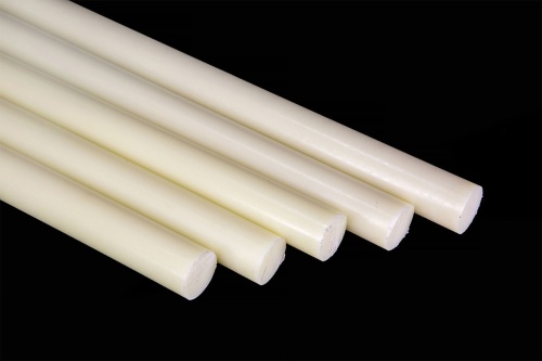 Капролон стержень ПА-6 Ф 110 мм (~1000 мм, ~14,5 кг) экстр. Китай (обязательна термообработка)