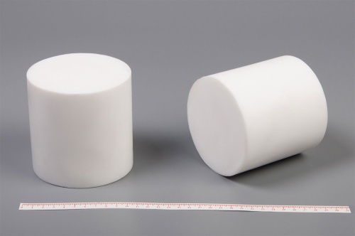 Фторопласт стержень Ф100 мм (~100 мм) пресс.