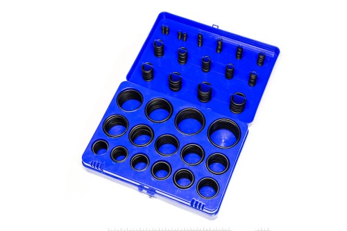 Набор колец уплот. резин. Дюйм. (№5В) 382 шт