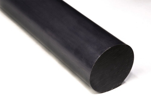 Капролон маслонаполненный стержень Ф 80 мм (~1000 мм, ~6,5 кг) г.Клин