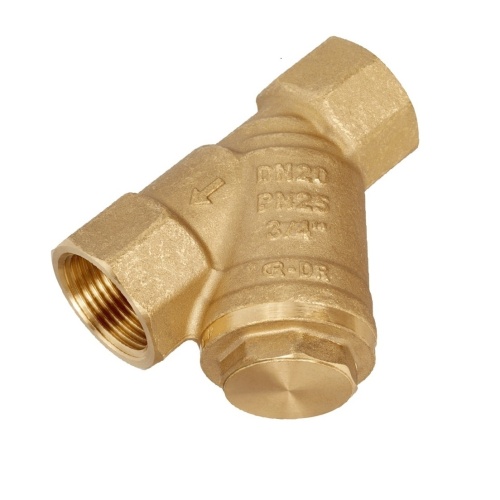 Фильтр сетчатый латун Y-обр для газа с магнитом Ду15 100 мкм Ру16 м/м 110C ГАЛЛОП 118002 арт.1213396