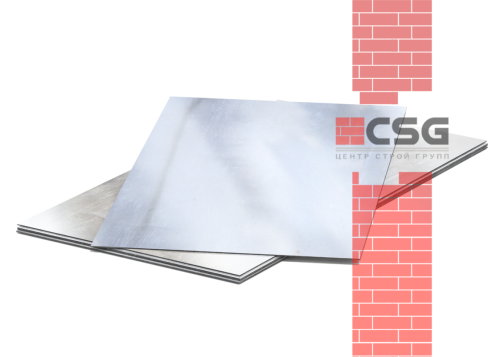 Лист оцинкованный 0.9х1250х2500 Zn140 М пас