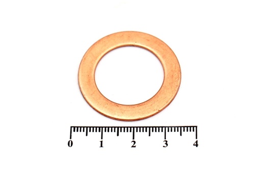 Шайба медная 22х33х1.0