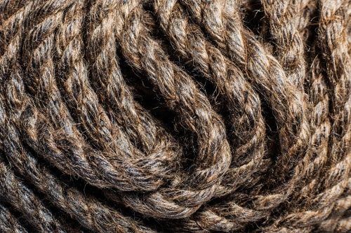 Каболка водопроводная ф 16 мм, пакет+сетка 20 кг