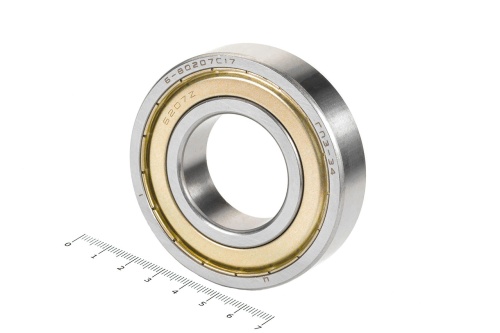 Подшипник 6207 ZZ (6-80207 С17) 35*72*17мм ГПЗ