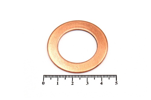 Шайба медная 27х42х1.5