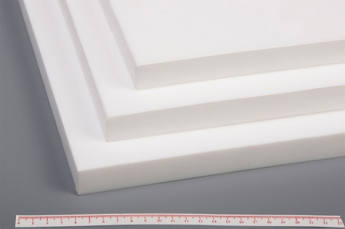 Фторопласт листовой 25 ±2.0 мм (500х500 мм)