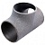 Тройник сталь переходной Дн 219х6,0-159х6,0 (Ду 200х150) бесшовный под приварку ГОСТ 17376-2001 арт.1212098 фото