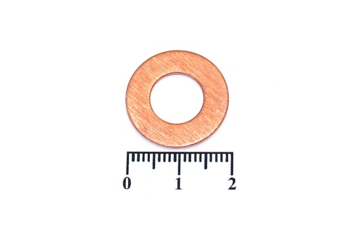 Шайба медная 10х20х1.0