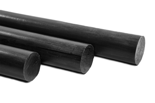 Капролон маслонаполненный стержень Ф 60 мм (~900-1000 мм, ~3,7 кг) г.Клин