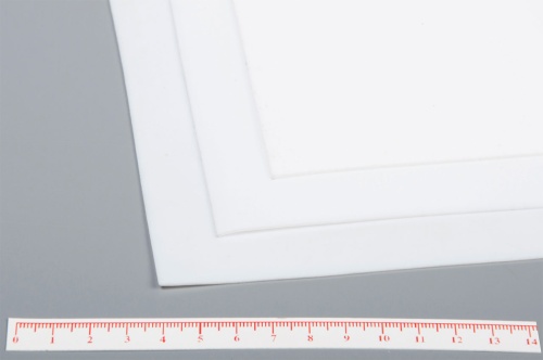 Фторопласт листовой  1 +0.5 мм (500х500 мм) Китай