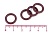 Кольцо 024-030-36-2-6 фторкаучук FPM фото