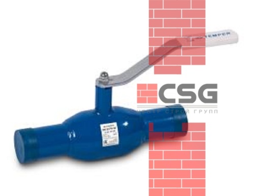 Кран шаровый стальной Ду80 Ру25 полный под приварку Temper 29220080, DN 80