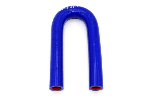 Патрубок силиконовый U-образный Ф 18 мм L=175х71х175 мм, 180°