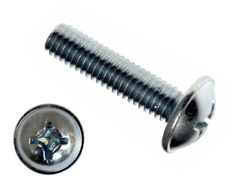 Винт с прессшайбой 4x25 оцинк. DIN 967, тыс.шт (500шт)