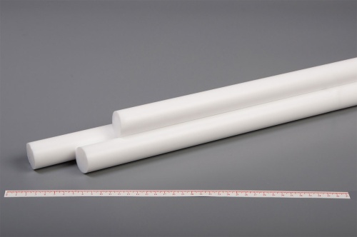 Фторопласт стержень Ф 30 мм (~1000 мм) экстр.