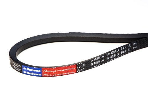 Ремень клиновой В(Б)-1590 Lp / 1550 Li  ГОСТ 1284-89 RUBENA