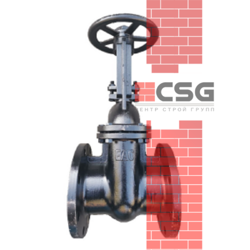 Задвижка чугунная 30ч6бр Ду100 Ру10 Китай, DN 100