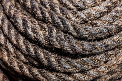 Каболка водопроводная ф 18 мм, пакет+сетка 20 кг