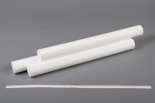 Фторопласт стержень Ф 40 мм (~400 мм) пресс.