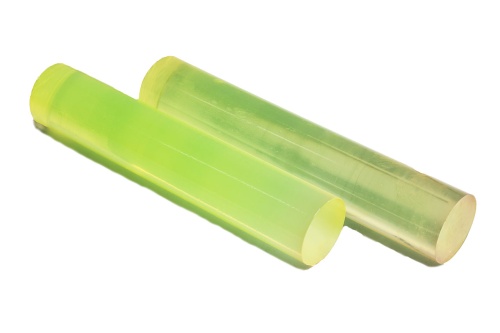 Полиуретан стержень Ф 100 мм (L=500 мм, ~4,5 кг, жёлтый) Китай