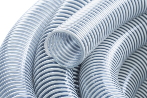 Шланг спиральный НВС Ф  50 мм из ПВХ серия 700N белый (бухта 30 м)