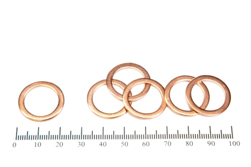 Шайба медная 16х22х1.0