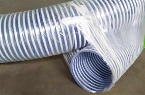 Шланг спиральный НВС Ф200 мм из ПВХ серия 700N белый (бухта 10 м, по запросу)