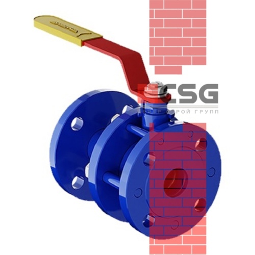Кран шаровой разборный фланцевый 11с67п СФ.00.1 DN65 PN16 МАРШАЛ
