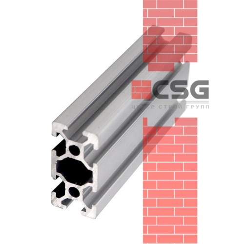 Профиль П-образный алюминиевый 20х20х1.5, длина 6 м, марка АД31Т1