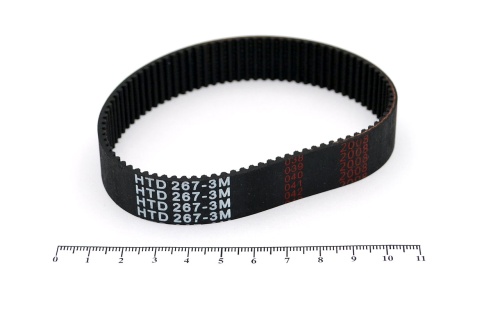 Ремень зубчатый синхронный HTD 267 3М 17 HIMPT