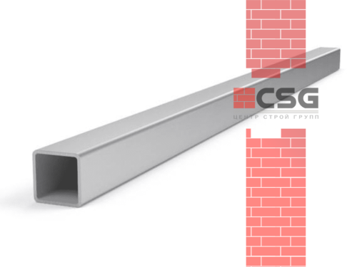 труба алюминиевая квадратная 40x40x1.5