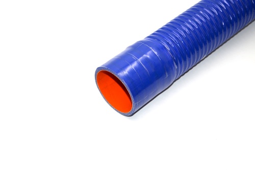 Патрубок силиконовый гофрированный усиленный Ф 70 мм L=800 мм